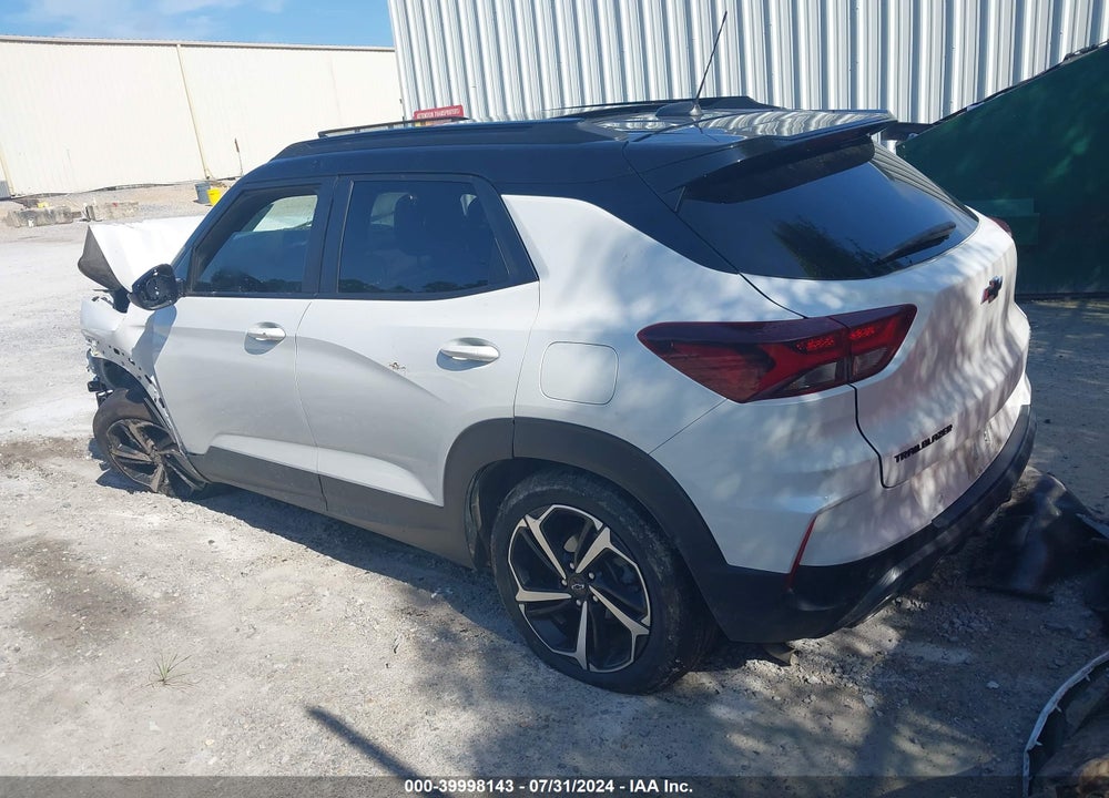 2022 CHEVROLET TRAILBLAZER FWD RS VIN: KL79MTSL4NB126844