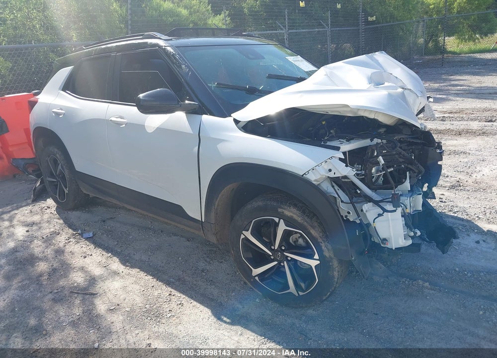 2022 CHEVROLET TRAILBLAZER FWD RS VIN: KL79MTSL4NB126844