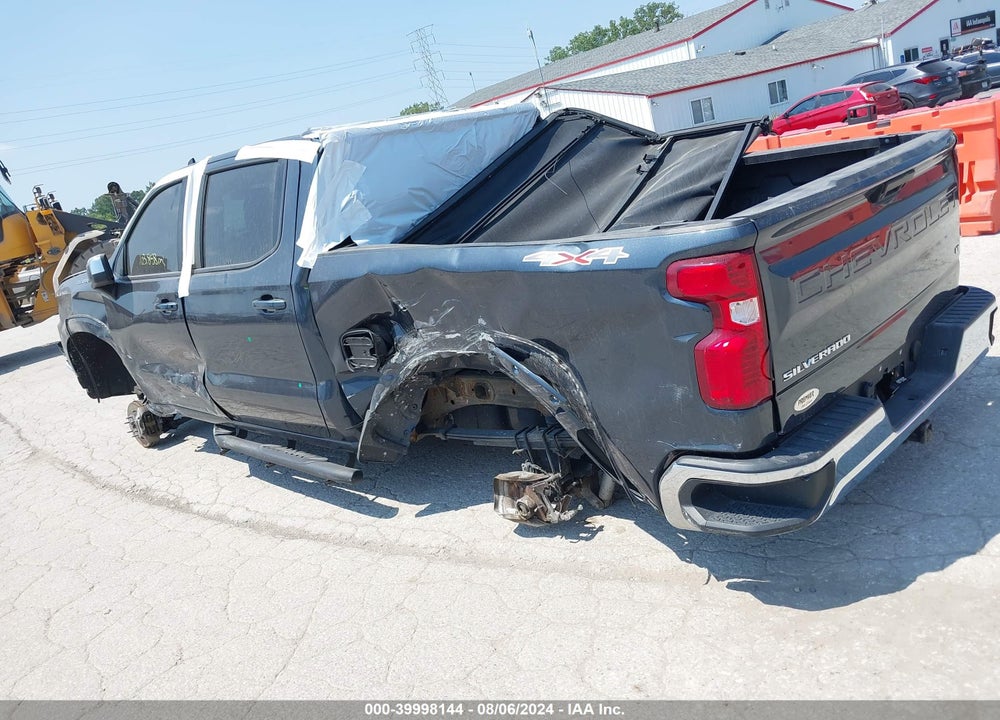2020 CHEVROLET SILVERADO 1500 4WD SHORT BED LT VIN: 1GCUYDED3LZ148107