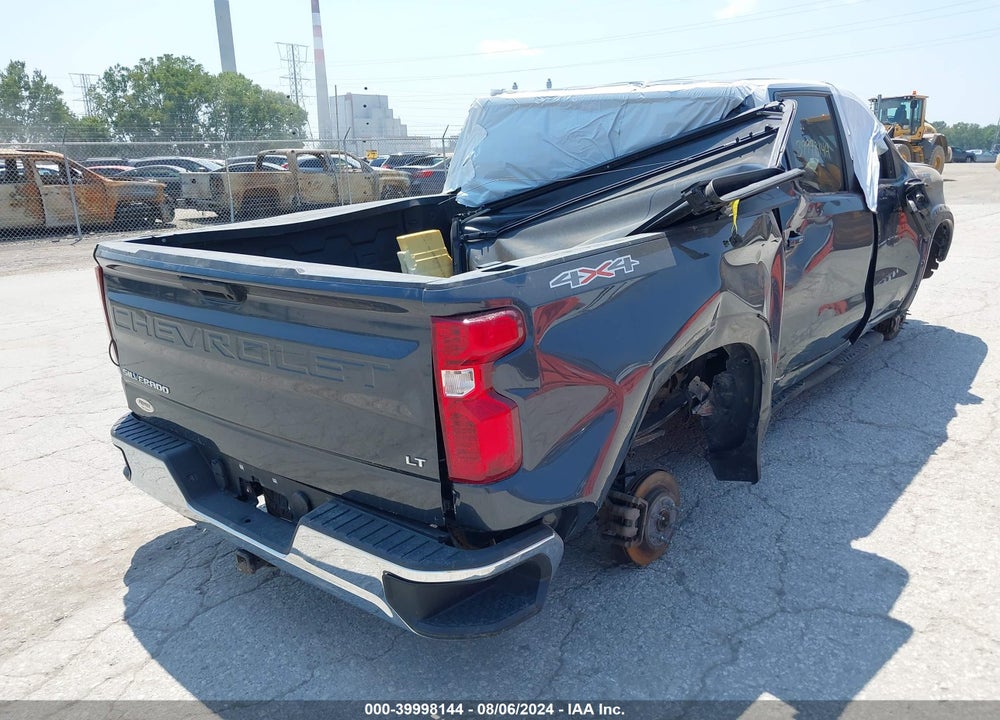 2020 CHEVROLET SILVERADO 1500 4WD SHORT BED LT VIN: 1GCUYDED3LZ148107