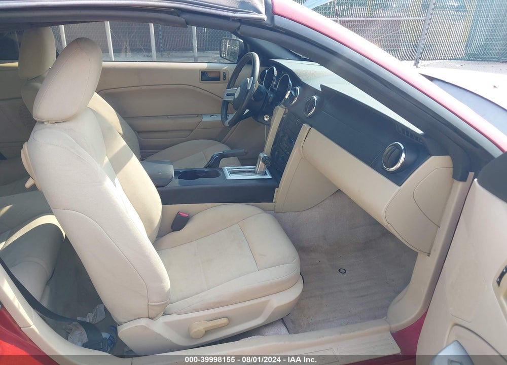 2006 FORD MUSTANG V6 VIN: 1ZVFT84N665175626