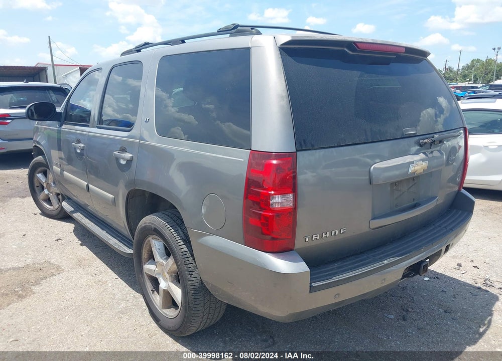 2007 CHEVROLET TAHOE LT VIN: 1GNFC13J47J124960