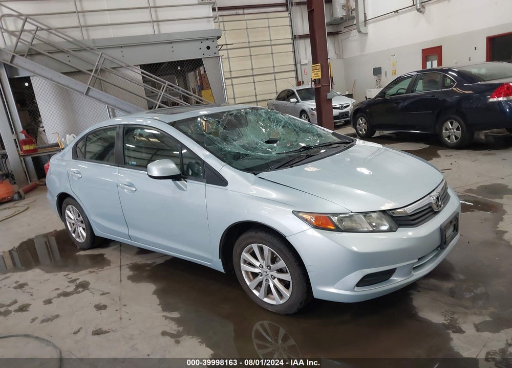 2012 HONDA CIVIC EX-L VIN: 19XFB2F92CE340607