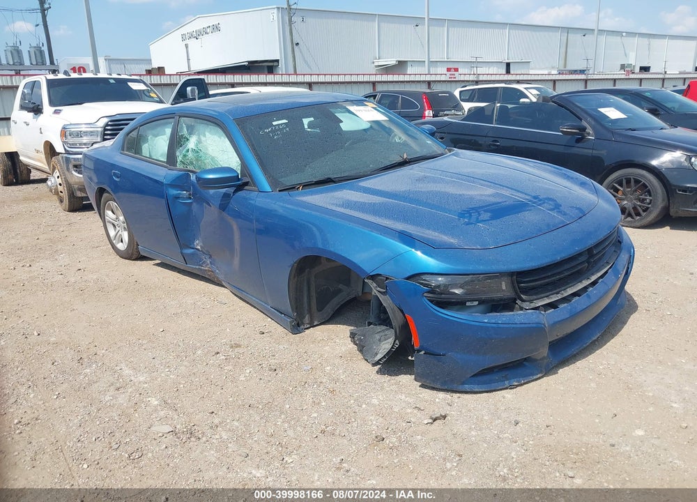 2022 DODGE CHARGER SXT RWD VIN: 2C3CDXBG9NH197178