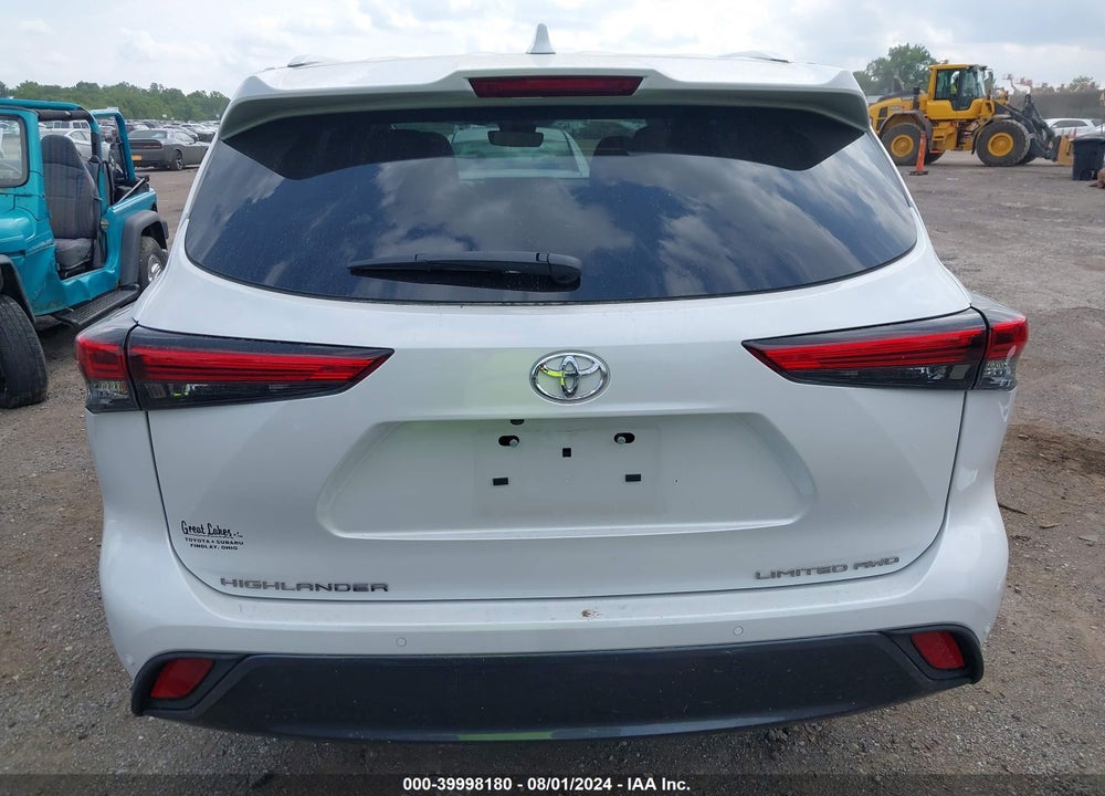 2023 TOYOTA HIGHLANDER LIMITED VIN: 5TDKDRBH7PS033878