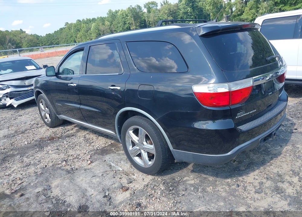 2011 DODGE DURANGO CITADEL VIN: 1D4SD5GT2BC694964