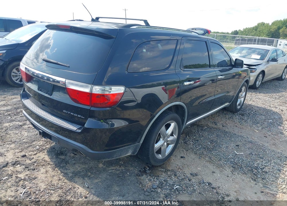 2011 DODGE DURANGO CITADEL VIN: 1D4SD5GT2BC694964
