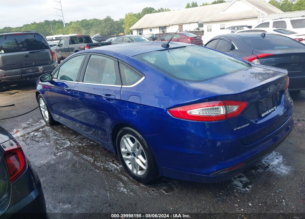2016 FORD FUSION SE VIN: 3FA6P0H73GR211703