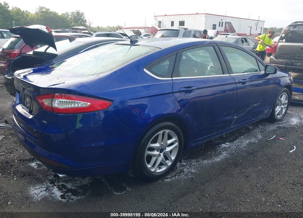 2016 FORD FUSION SE VIN: 3FA6P0H73GR211703
