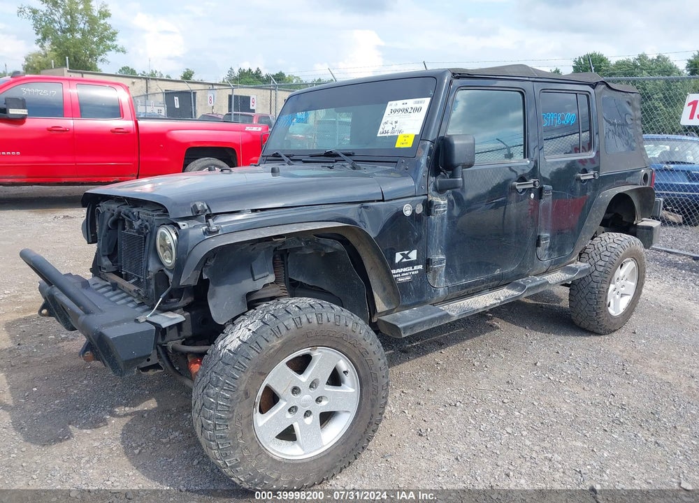 2009 JEEP WRANGLER UNLIMITED X VIN: 1J4GA39199L783317