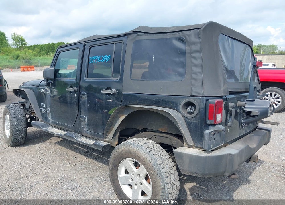 2009 JEEP WRANGLER UNLIMITED X VIN: 1J4GA39199L783317