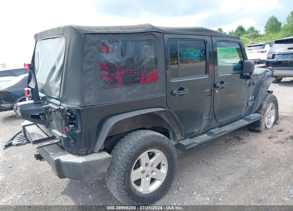 2009 JEEP WRANGLER UNLIMITED X VIN: 1J4GA39199L783317