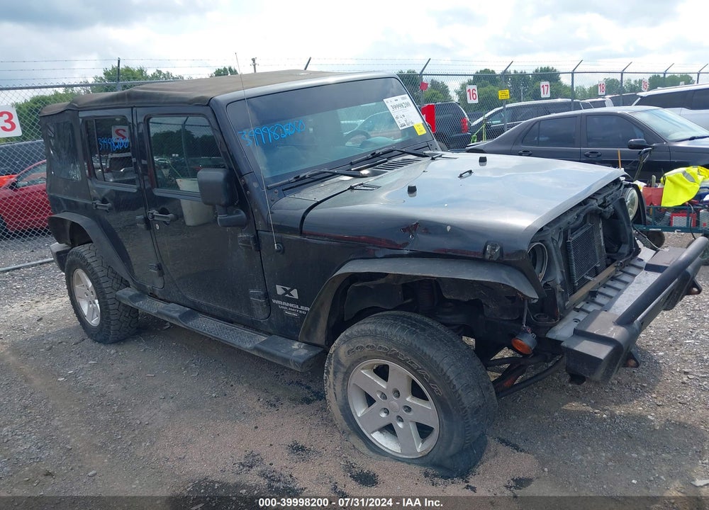 2009 JEEP WRANGLER UNLIMITED X VIN: 1J4GA39199L783317