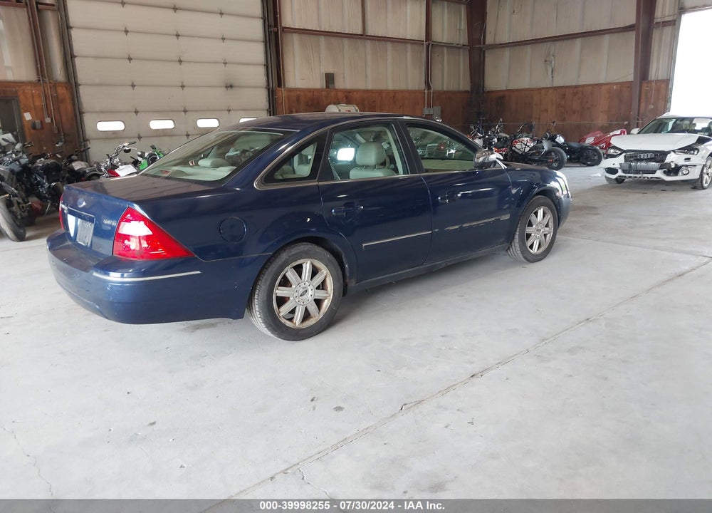 2005 FORD FIVE HUNDRED LIMITED VIN: 1FAHP28135G205680