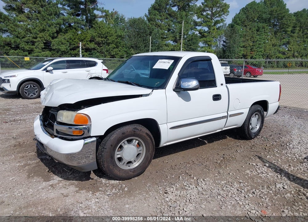 2000 GMC SIERRA 1500 SLE VIN: 1GTEC14W3YZ216885