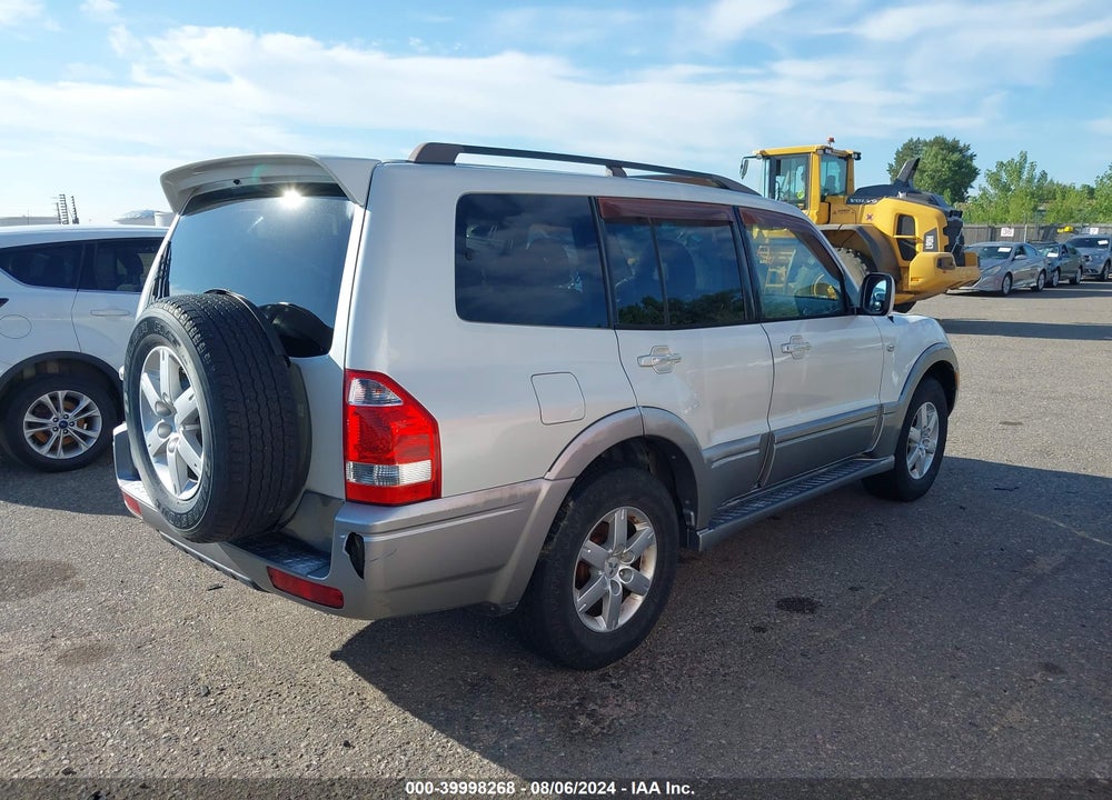 2006 MITSUBISHI MONTERO LIMITED VIN: JA4MW51S86J003979