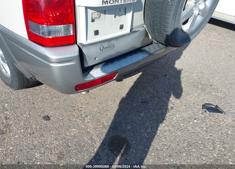 2006 MITSUBISHI MONTERO LIMITED VIN: JA4MW51S86J003979