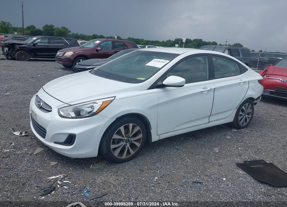 2017 HYUNDAI ACCENT VALUE EDITION VIN: KMHCT4AE8HU334797