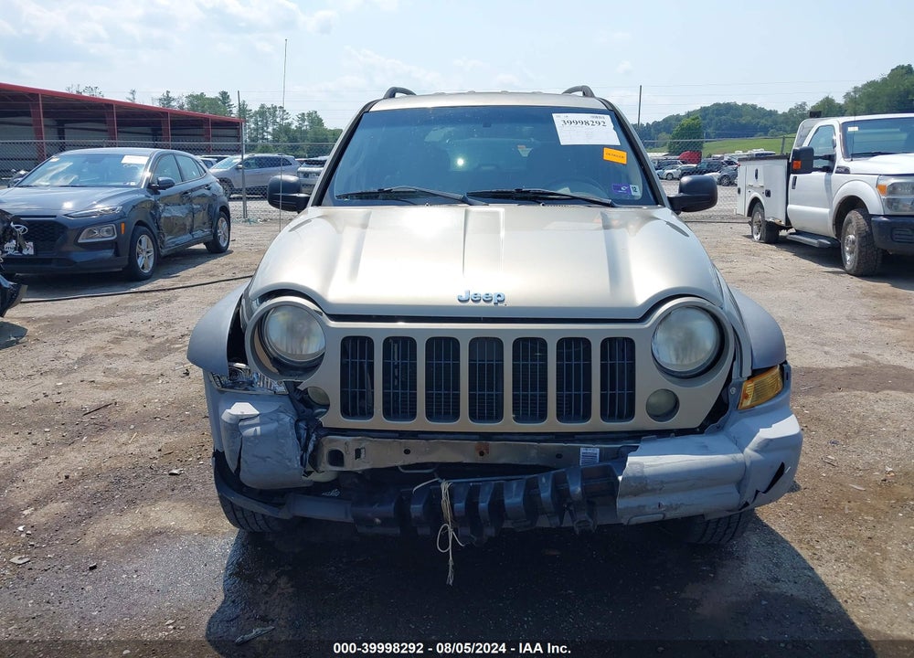 2005 JEEP LIBERTY VIN: 1J4GL48K95W707423