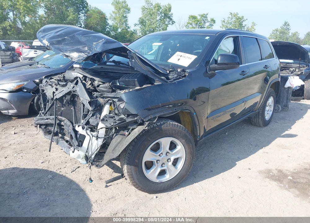 2017 JEEP GRAND CHEROKEE LAREDO 4X4 VIN: 1C4RJFAG6HC729553