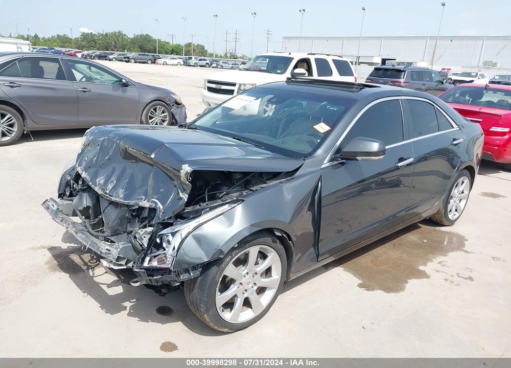 2014 CADILLAC ATS LUXURY VIN: 1G6AB5SX4E0172001