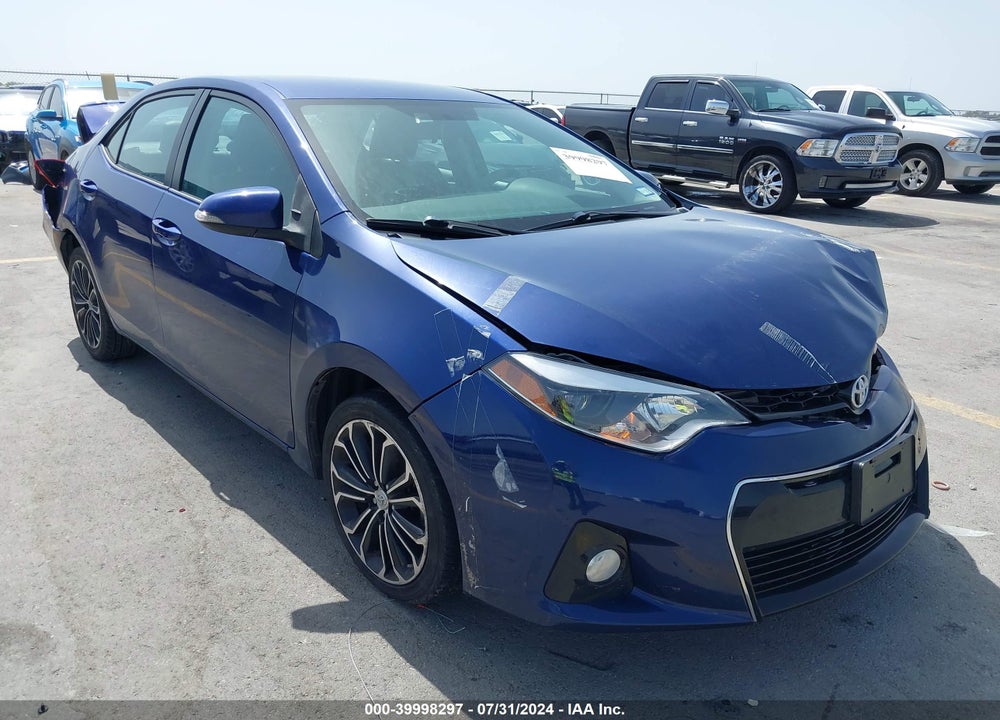 2015 TOYOTA COROLLA S PLUS VIN: 5YFBURHE0FP346727