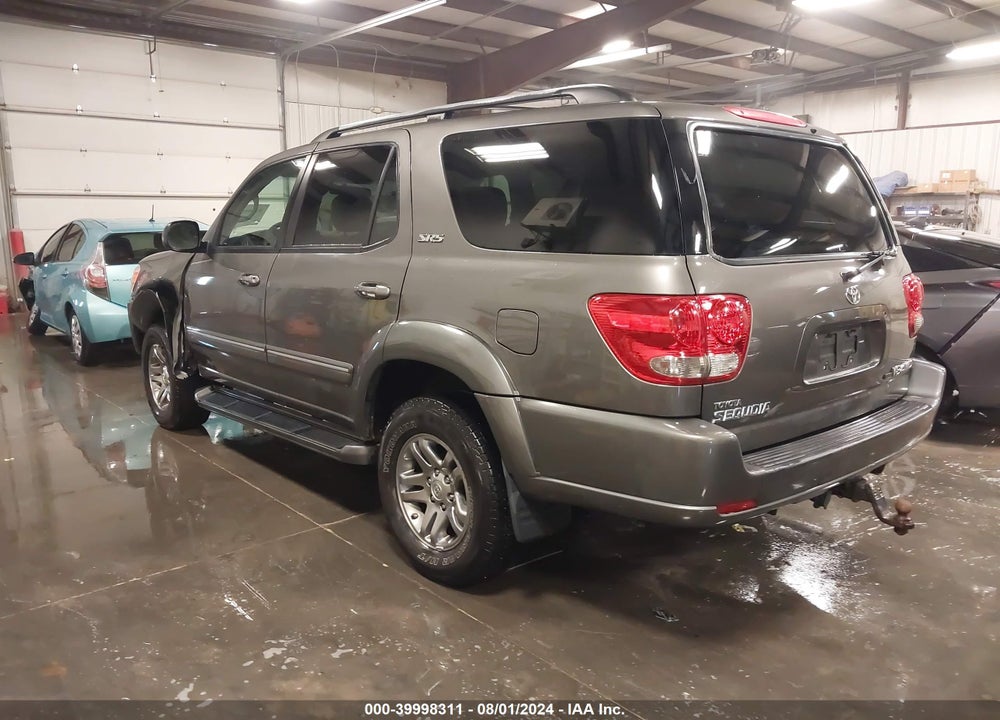 2007 TOYOTA SEQUOIA SR5 V8 VIN: 5TDBT44A57S292617