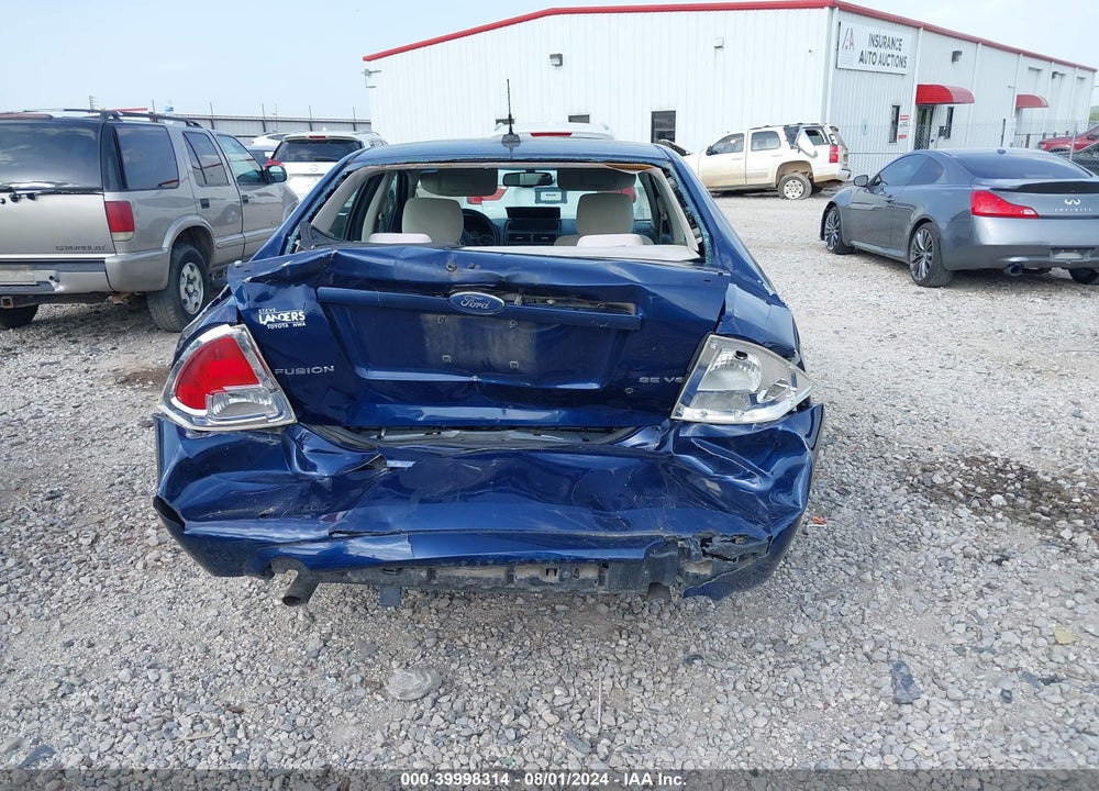 2007 FORD FUSION SE VIN: 3FAHP07137R253682