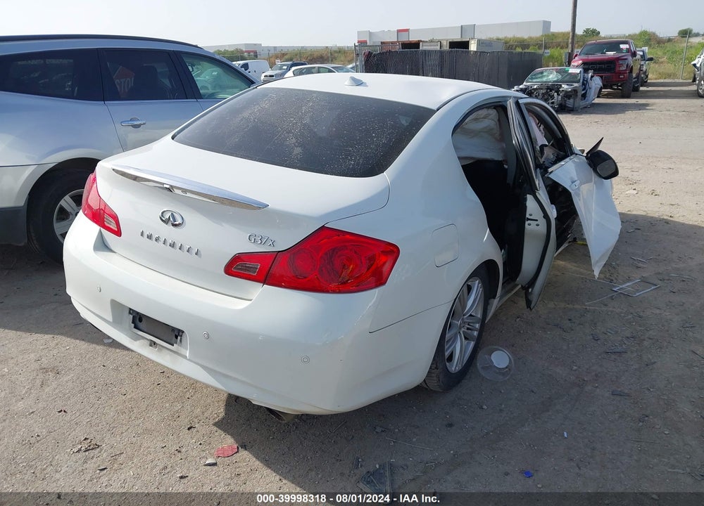 2012 INFINITI G37X VIN: JN1CV6AR6CM977562