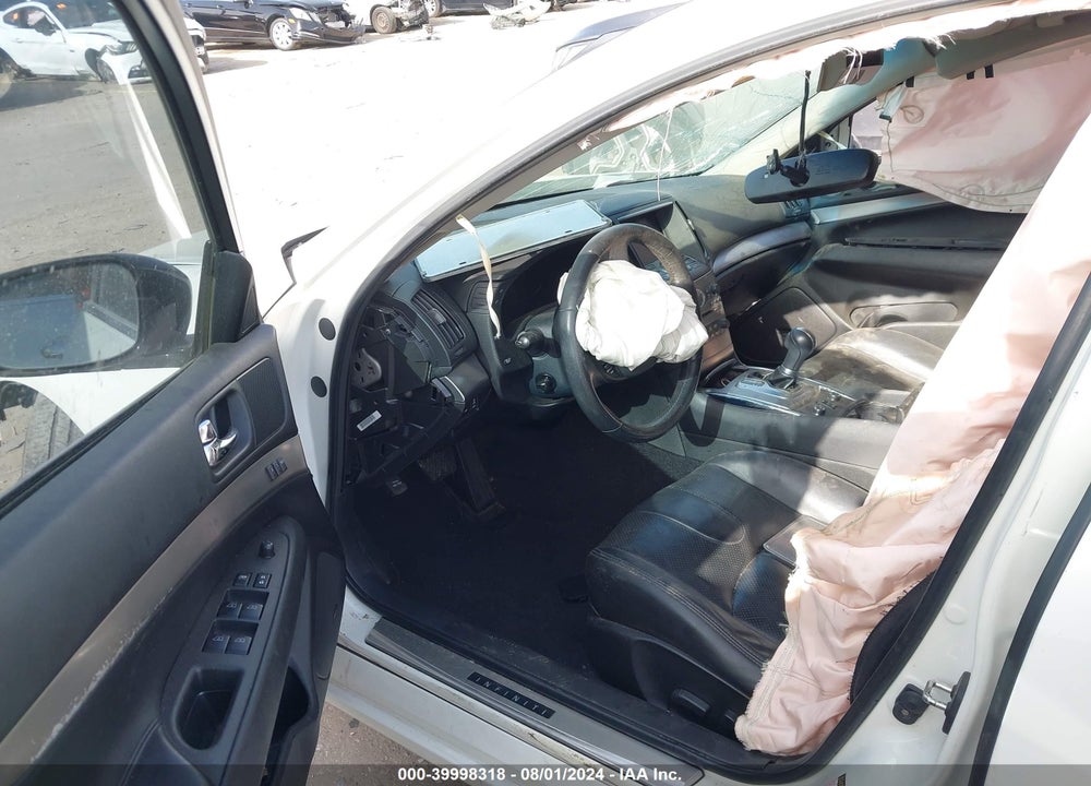 2012 INFINITI G37X VIN: JN1CV6AR6CM977562