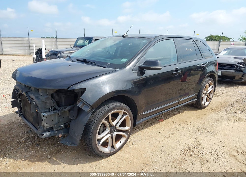 2013 FORD EDGE SPORT VIN: 2FMDK4AK9DBA95693