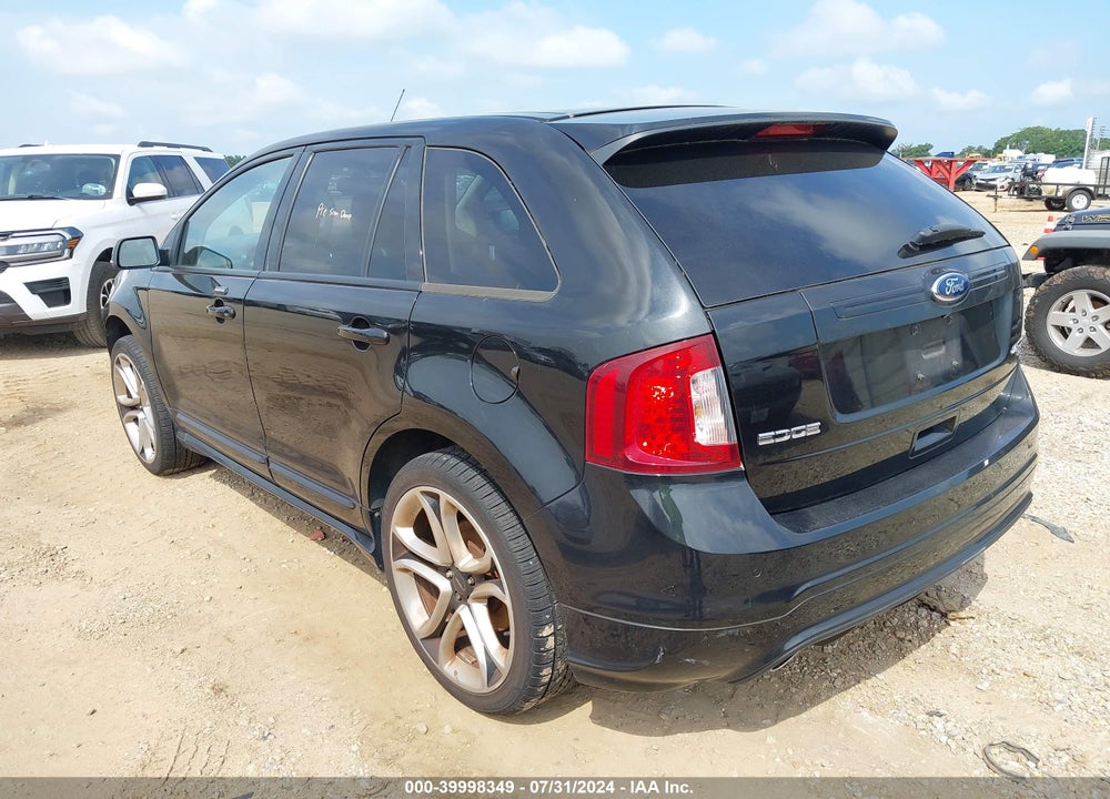 2013 FORD EDGE SPORT VIN: 2FMDK4AK9DBA95693