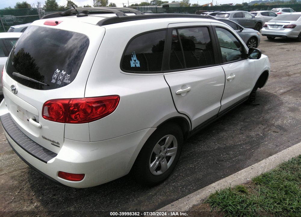 2009 HYUNDAI SANTA FE GLS VIN: 5NMSG73D09H301733