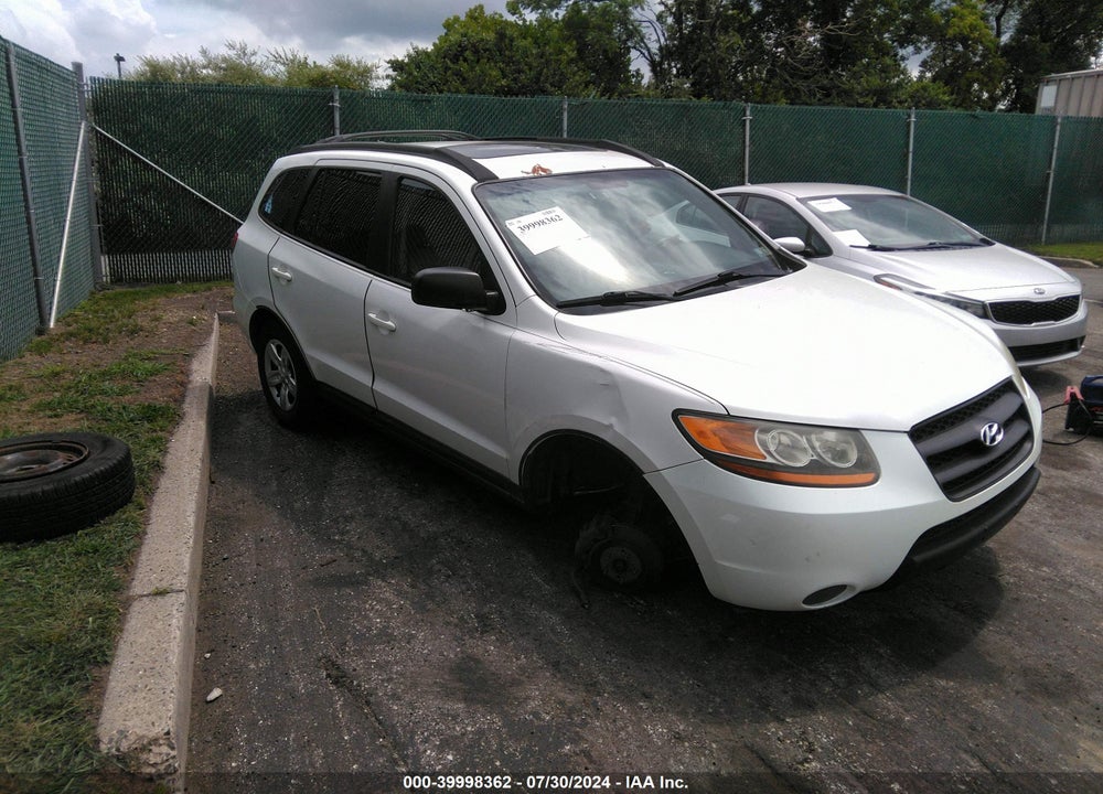 2009 HYUNDAI SANTA FE GLS VIN: 5NMSG73D09H301733