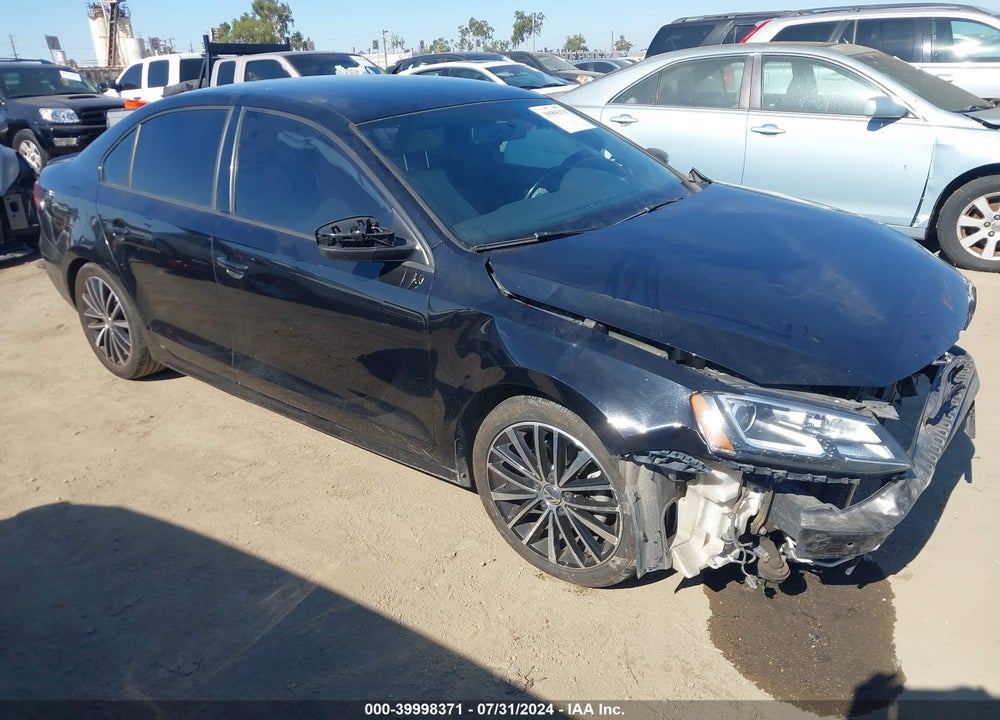 2016 VOLKSWAGEN JETTA 1.8T SPORT VIN: 3VWD17AJ3GM419205