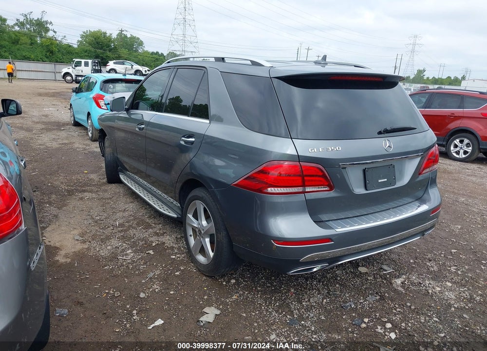 2018 MERCEDES-BENZ GLE 350 VIN: 4JGDA5JB1JB128583