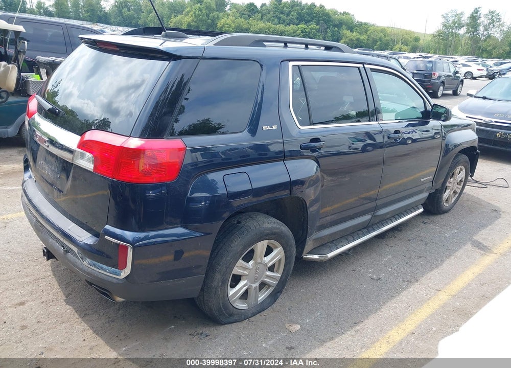 2016 GMC TERRAIN SLE-2 VIN: 2GKFLNE30G6113020