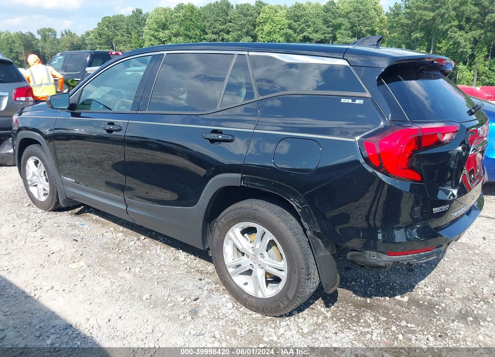 2018 GMC TERRAIN SLE VIN: 3GKALMEV6JL320472