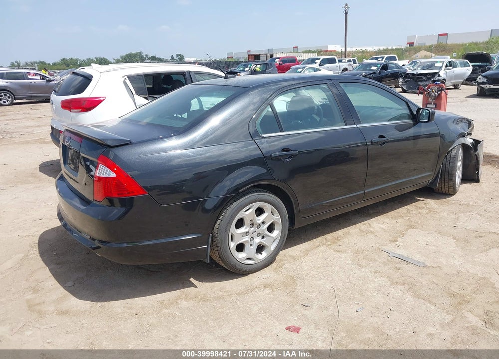 2011 FORD FUSION SE VIN: 3FAHP0HA4BR126074