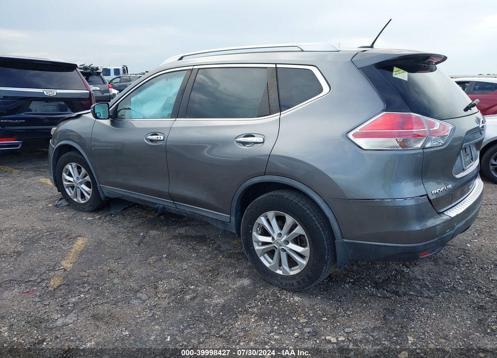 2016 NISSAN ROGUE SV VIN: KNMAT2MT1GP628727