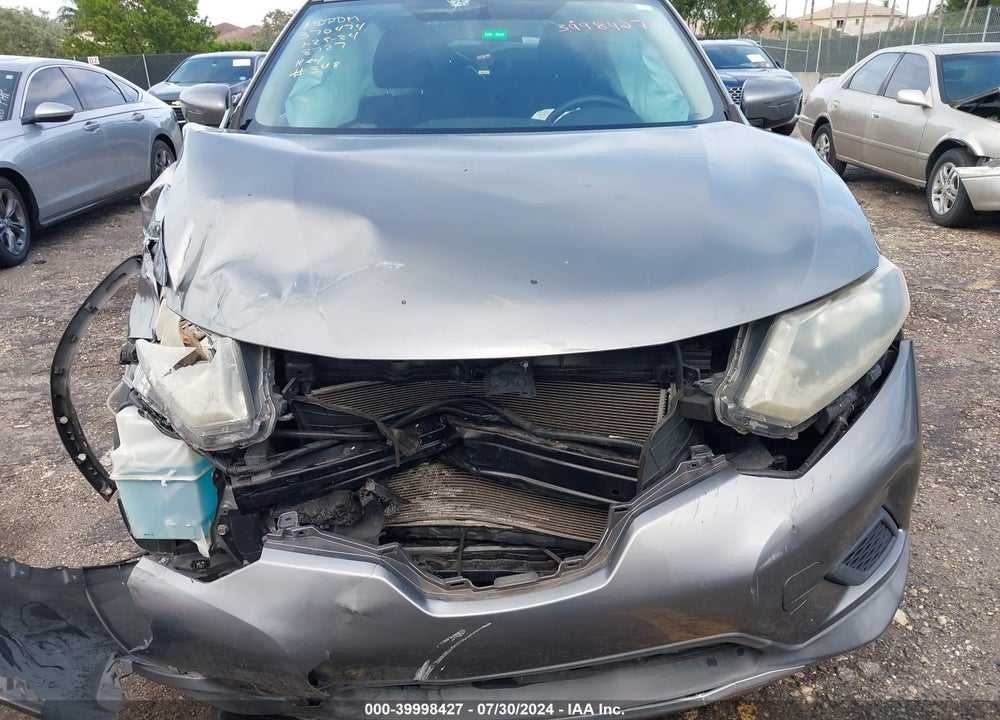 2016 NISSAN ROGUE SV VIN: KNMAT2MT1GP628727