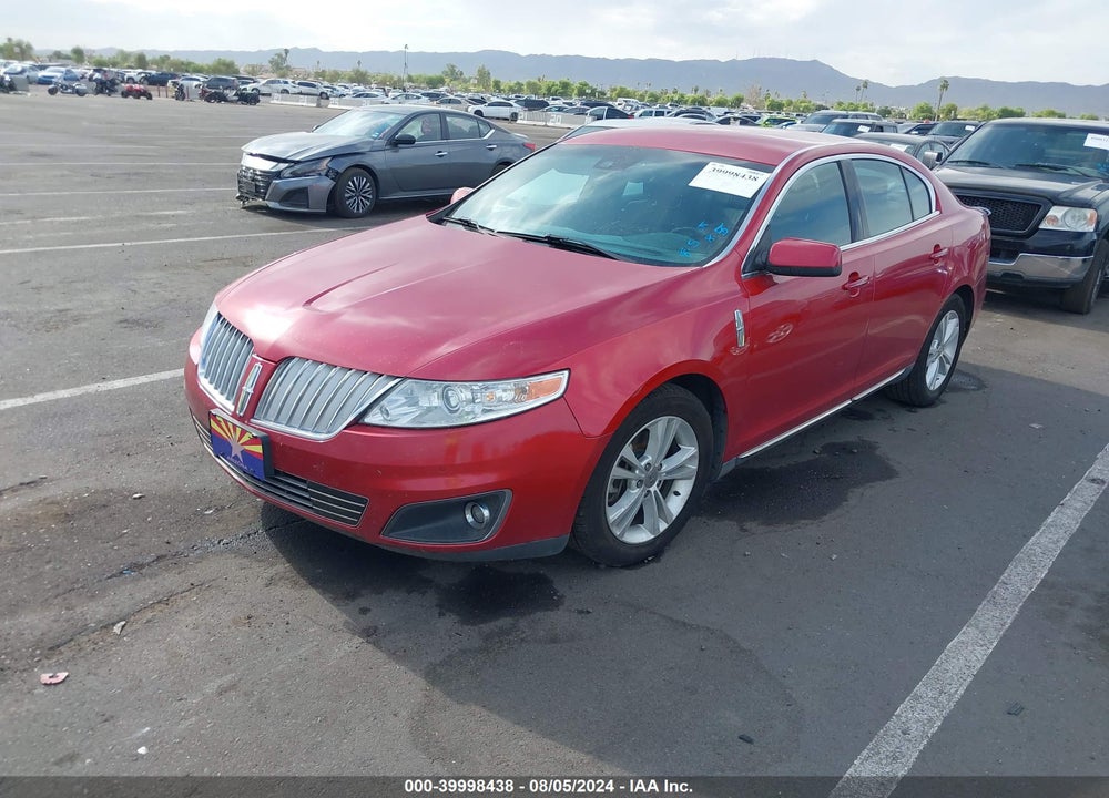 2011 LINCOLN MKS VIN: 1LNHL9DR1BG607828