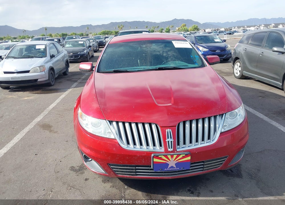 2011 LINCOLN MKS VIN: 1LNHL9DR1BG607828