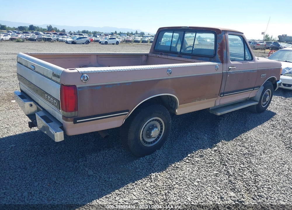 1987 FORD F250 VIN: 1FTHF25LXHPB58476