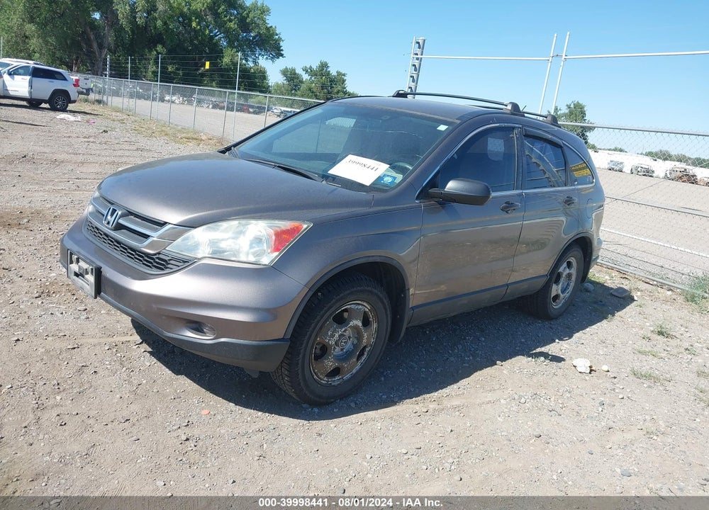 2010 HONDA CR-V LX VIN: 5J6RE4H37AL045767