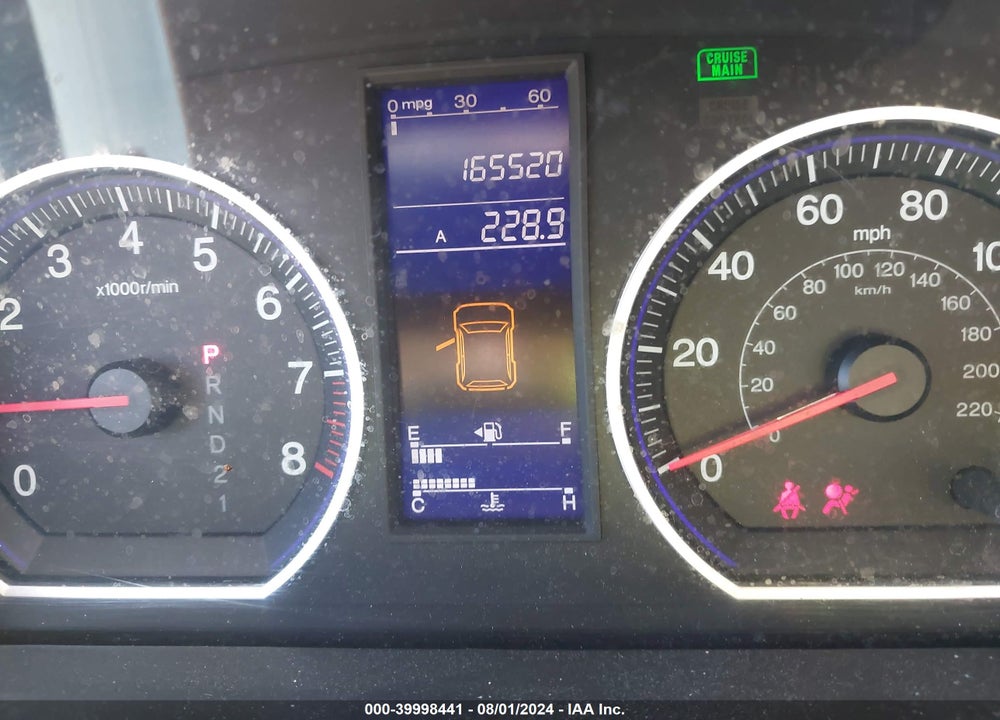 2010 HONDA CR-V LX VIN: 5J6RE4H37AL045767