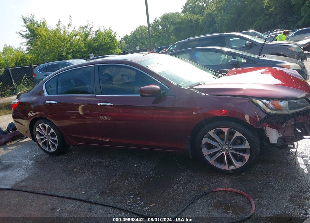 2014 HONDA ACCORD SPORT VIN: 1HGCR2F54EA039792