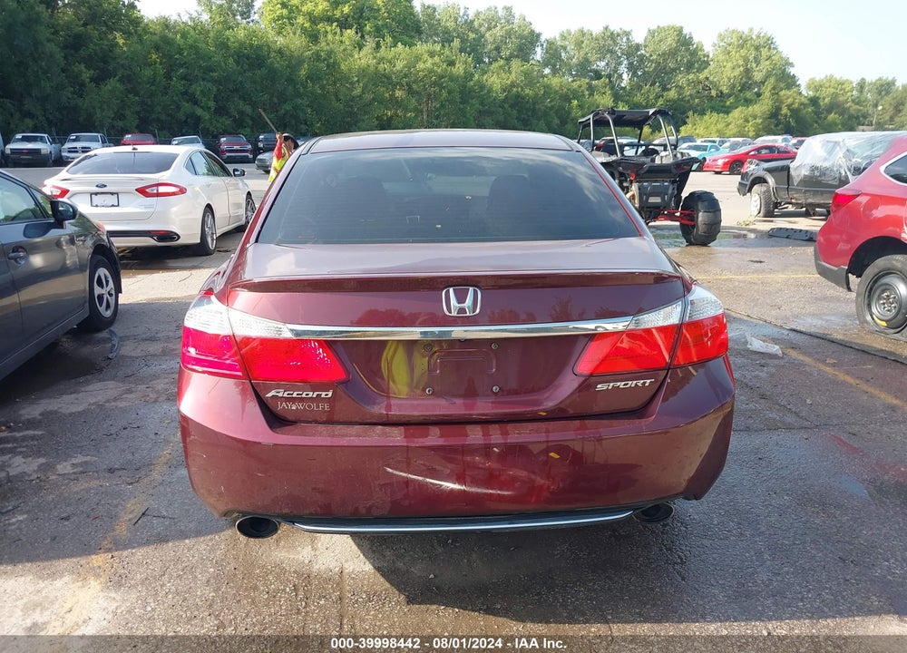 2014 HONDA ACCORD SPORT VIN: 1HGCR2F54EA039792
