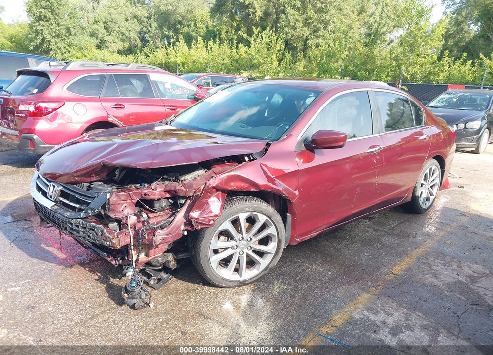 2014 HONDA ACCORD SPORT VIN: 1HGCR2F54EA039792
