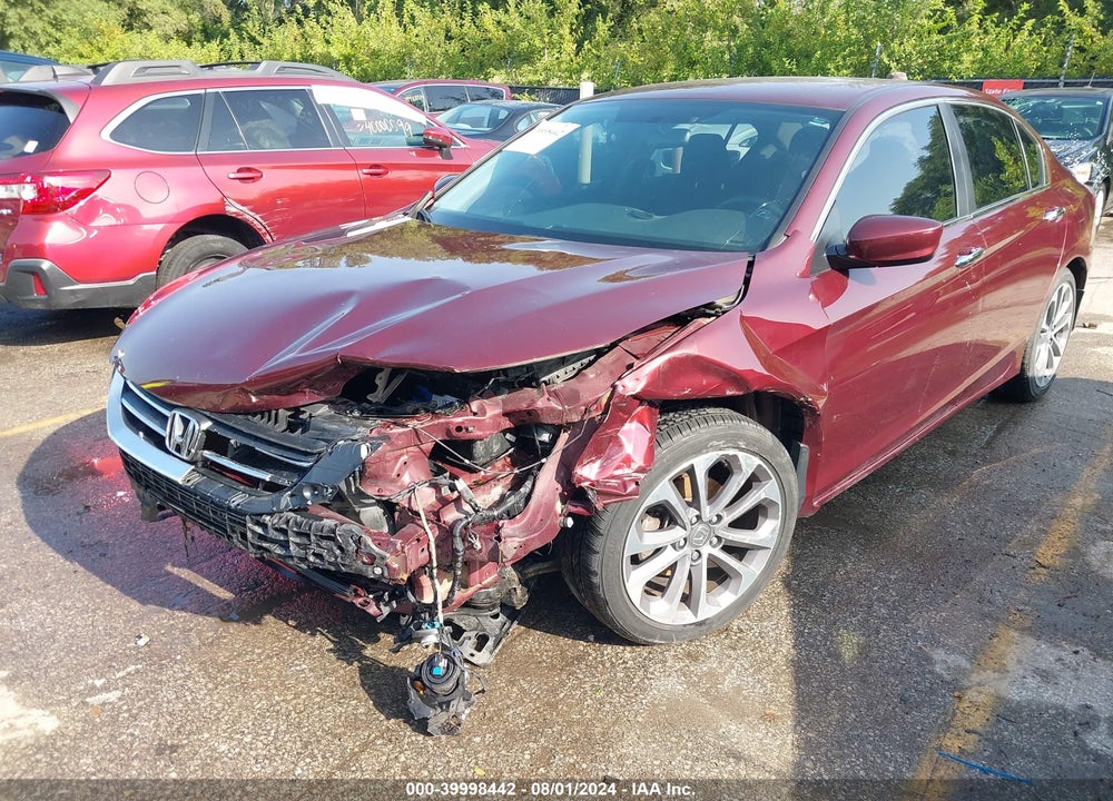 2014 HONDA ACCORD SPORT VIN: 1HGCR2F54EA039792